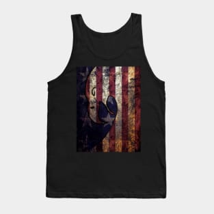 Distressed Patriotic Tank Top